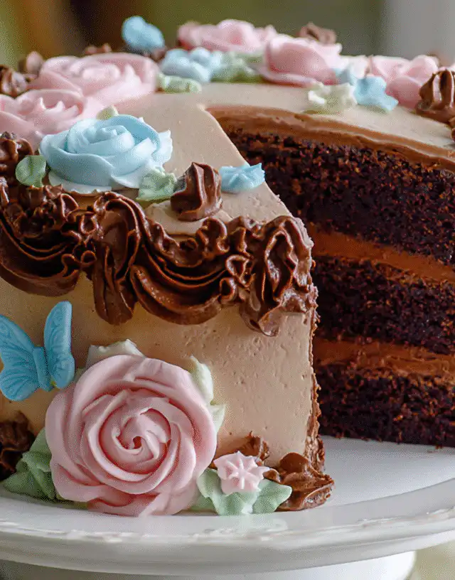 elegant birthday cake for women