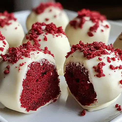 Red Velvet Cake Balls