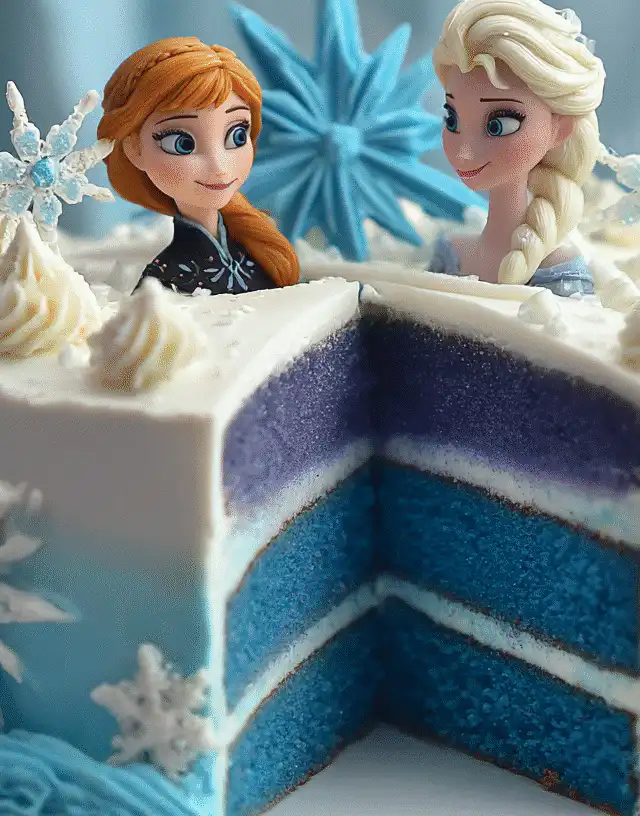 Frozen Birthday Cake