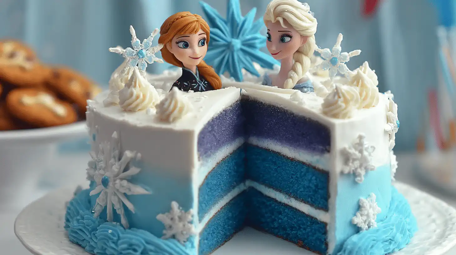 Frozen Birthday Cake