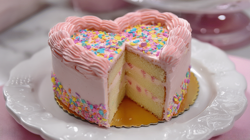 Heart Cake Birthday