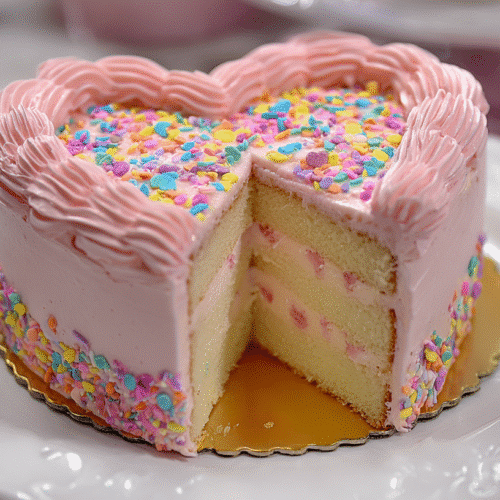 Heart Cake Birthday