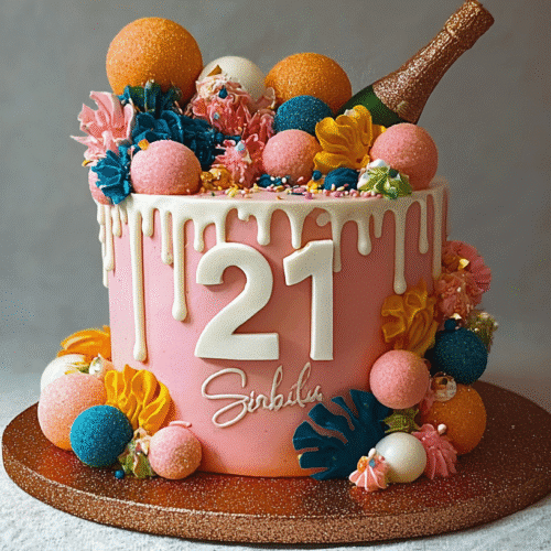 21 Birthday Cake