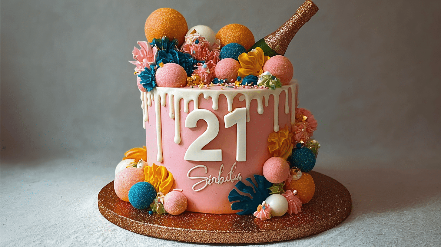 21 Birthday Cake