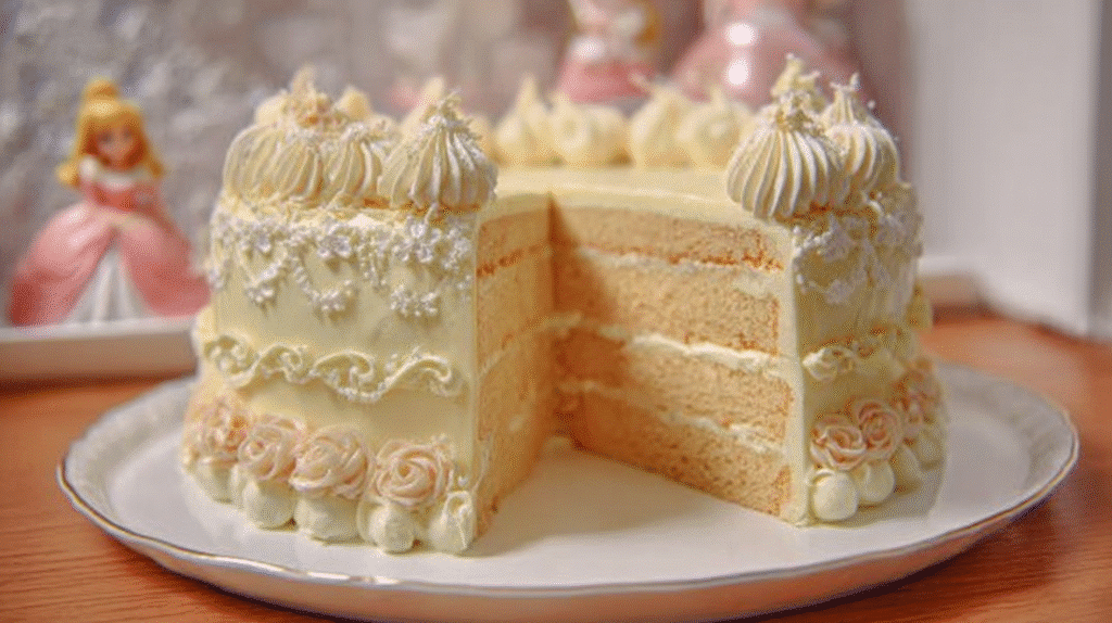 healthy princess birthday cake