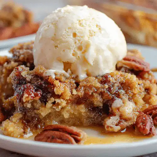 pecan dump cake with pie filling