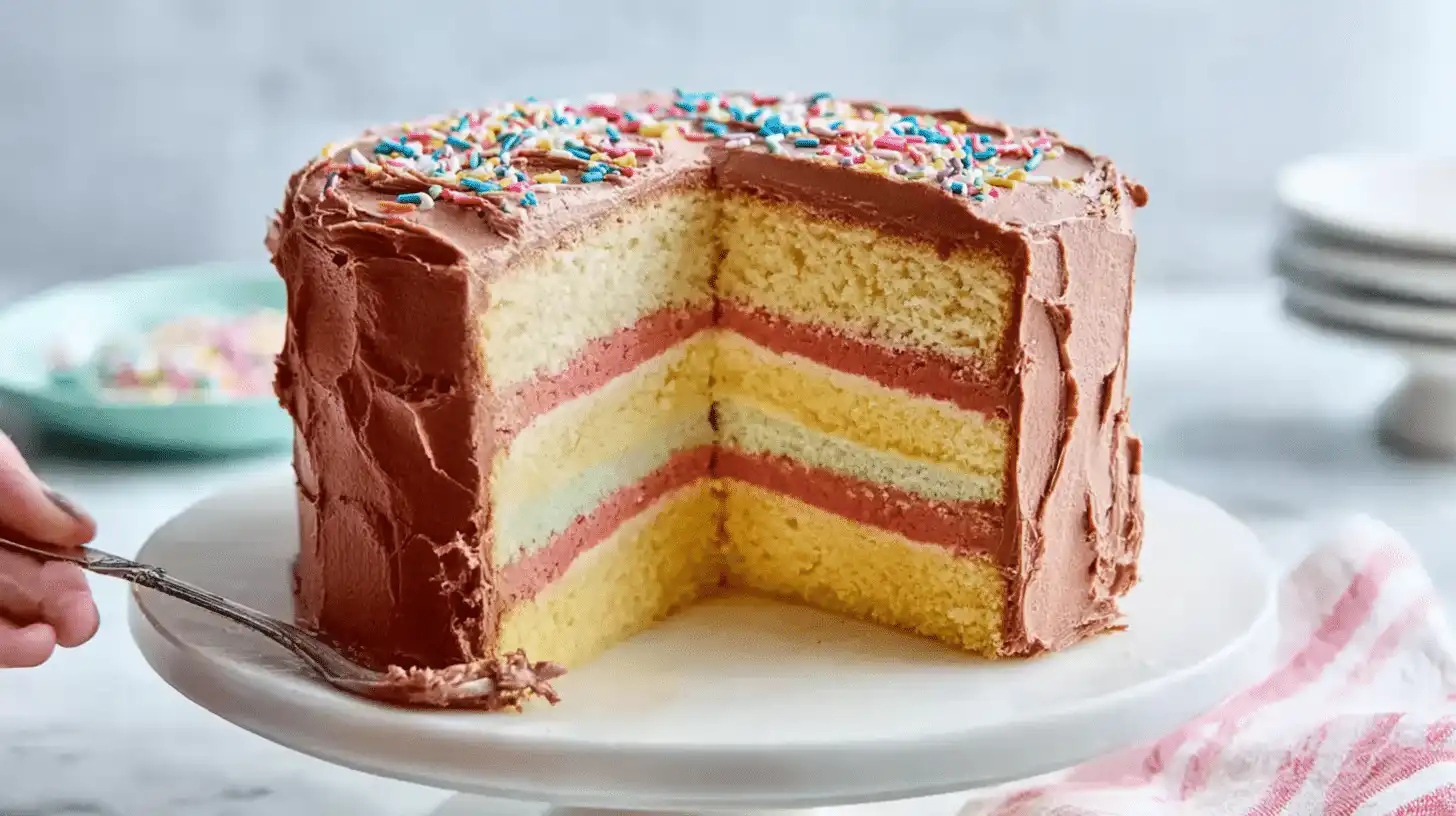 simple birthday cake from scratch