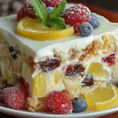 Icebox Fruit Cake Recipe