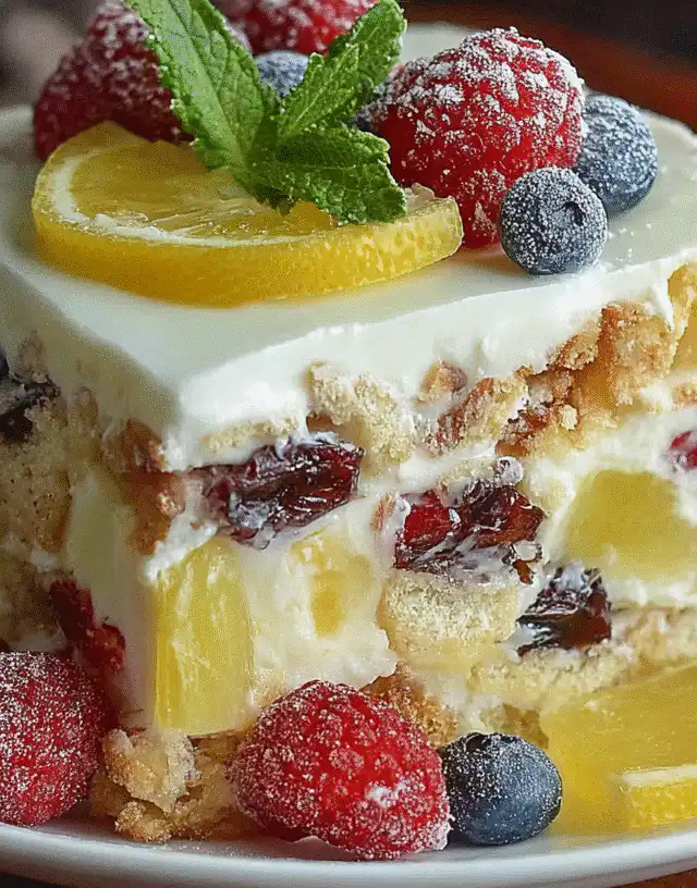 Icebox Fruit Cake Recipe