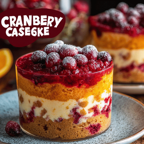 Cranberry Orange Desserts