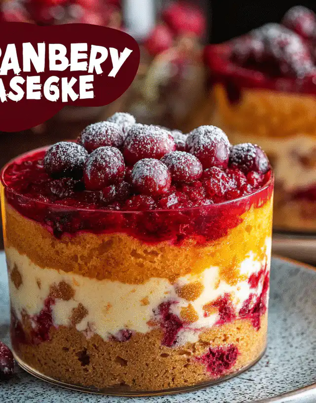 Cranberry Orange Desserts