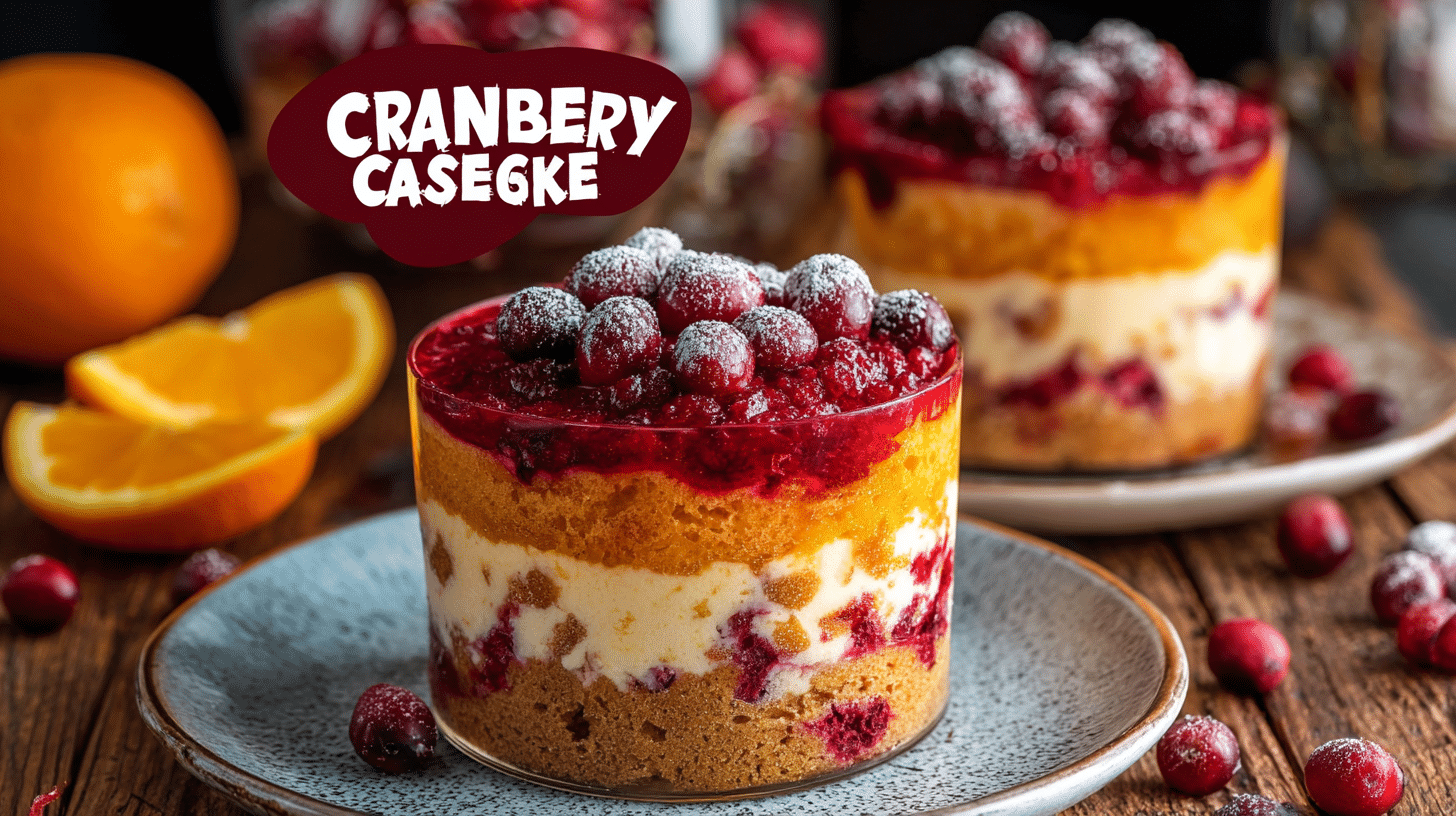 Cranberry Orange Desserts