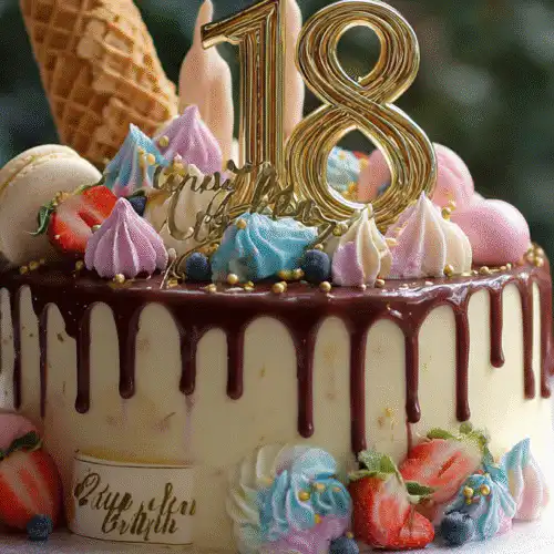 18 Birthday Cake