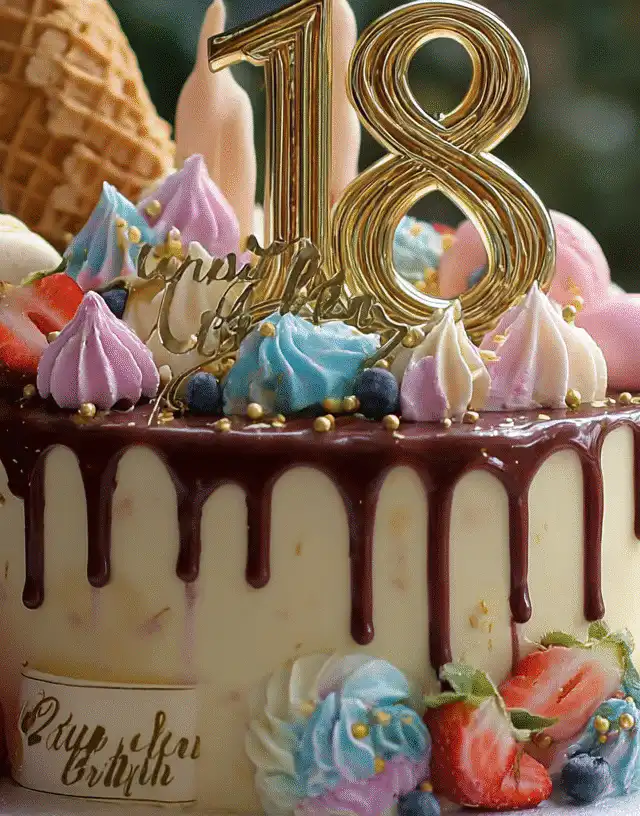 18 Birthday Cake