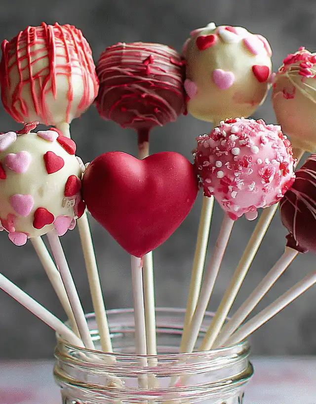 Valentines Day Cake Pops