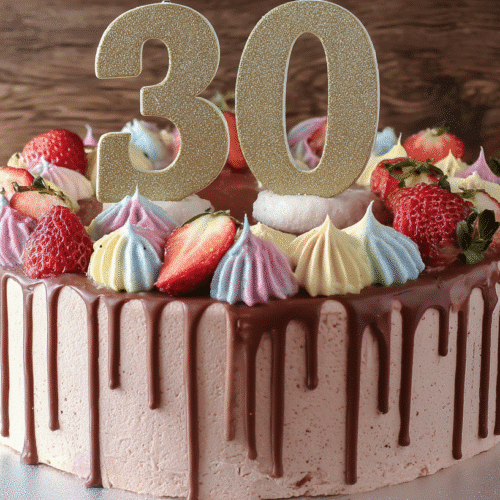 30 Birthday Cake