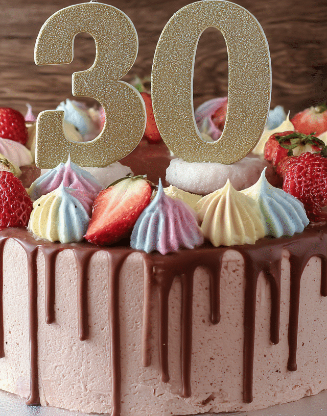 30 Birthday Cake