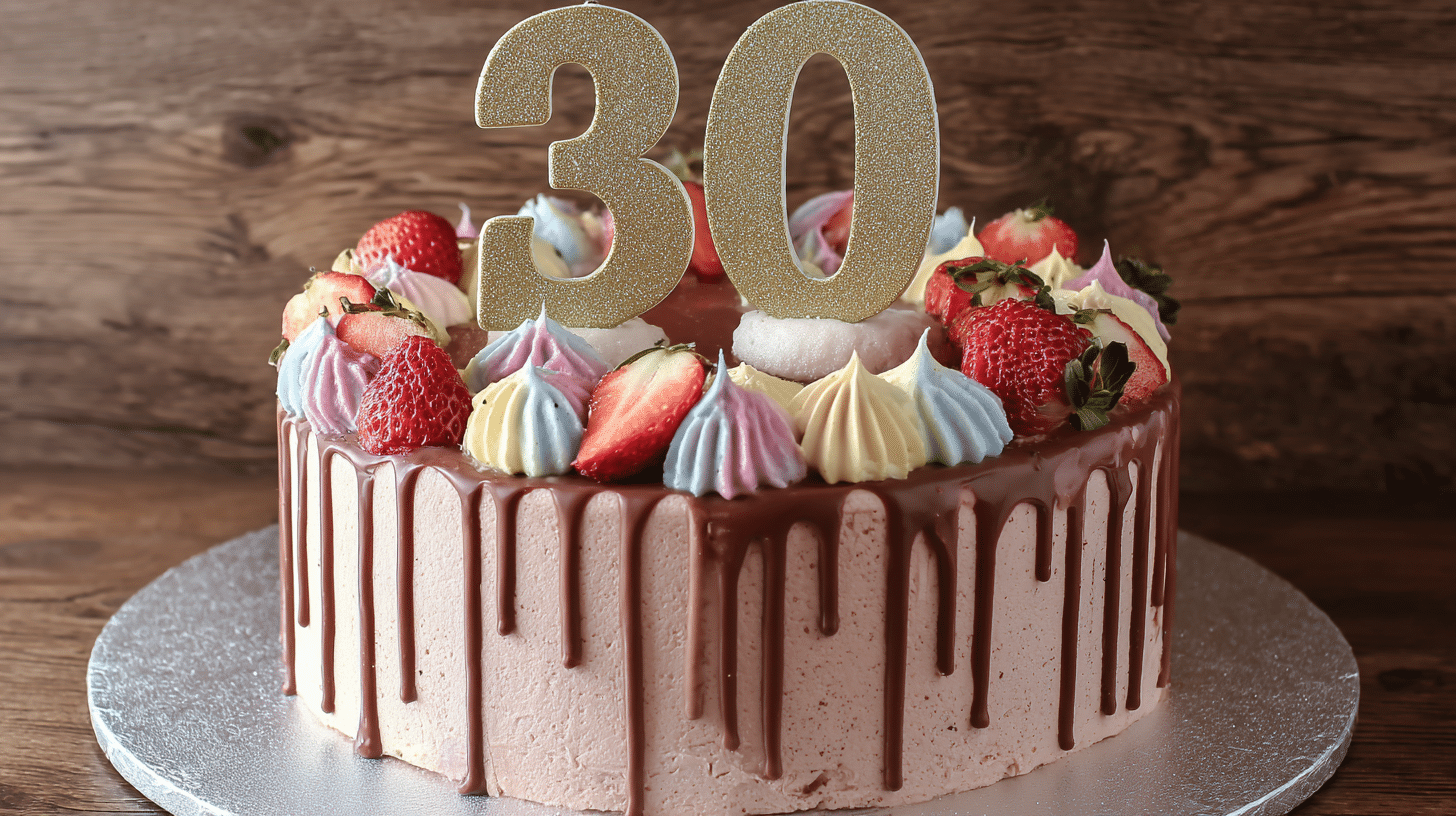 30 Birthday Cake