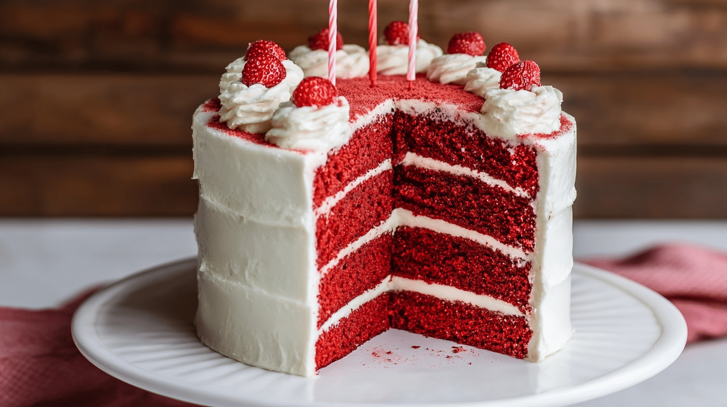 Red Velvet Birthday Cake