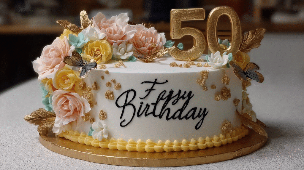 50Th Birthday Cake