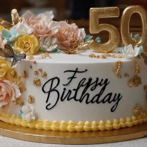 50Th Birthday Cake