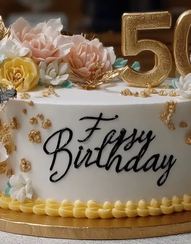 50Th Birthday Cake