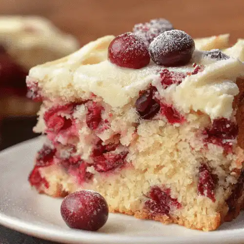 cranberry christmas cake