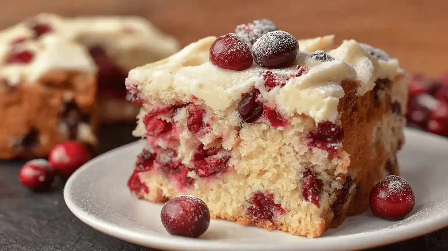cranberry christmas cake