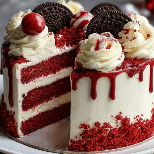 Christmas Red Velvet Cake 2 Christmas Red Velvet Cake