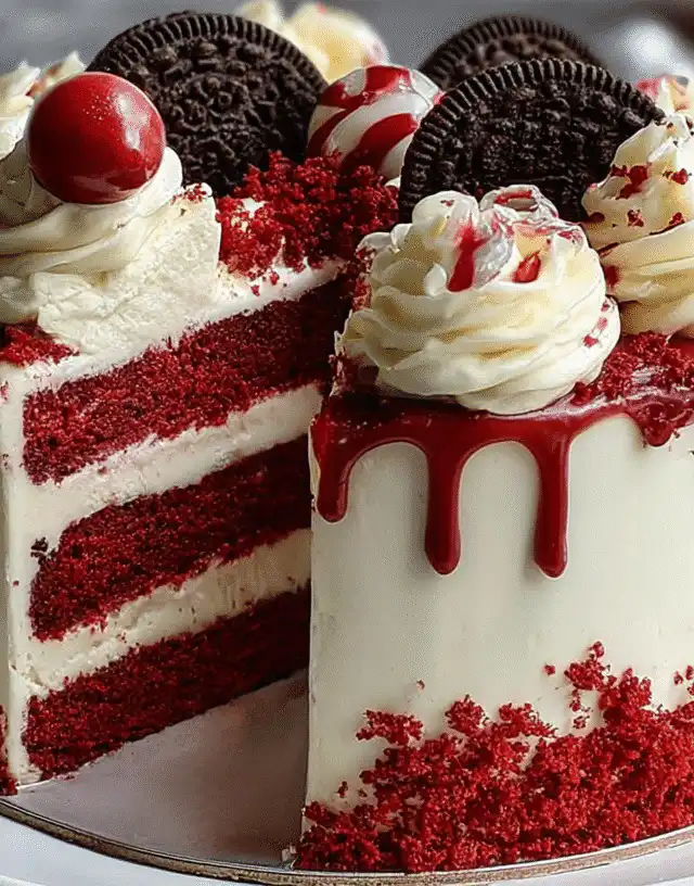 Christmas Red Velvet Cake