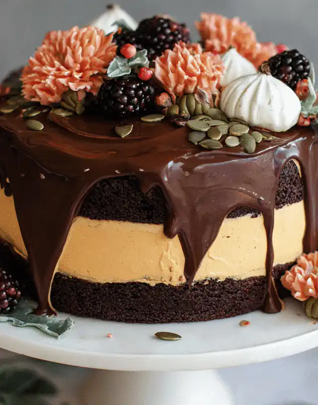 pumpkin chocolate cake recipe
