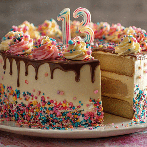13th birthday cake recipe