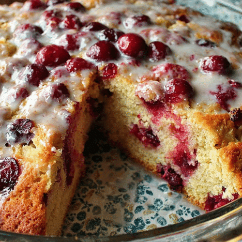 cranberry orange buttermilk breakfast cake recipe