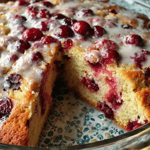 cranberry orange buttermilk breakfast cake recipe