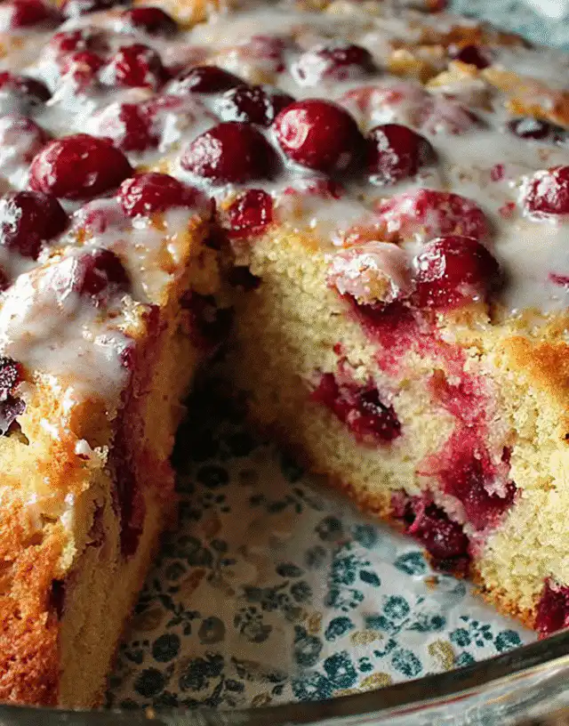cranberry orange buttermilk breakfast cake recipe