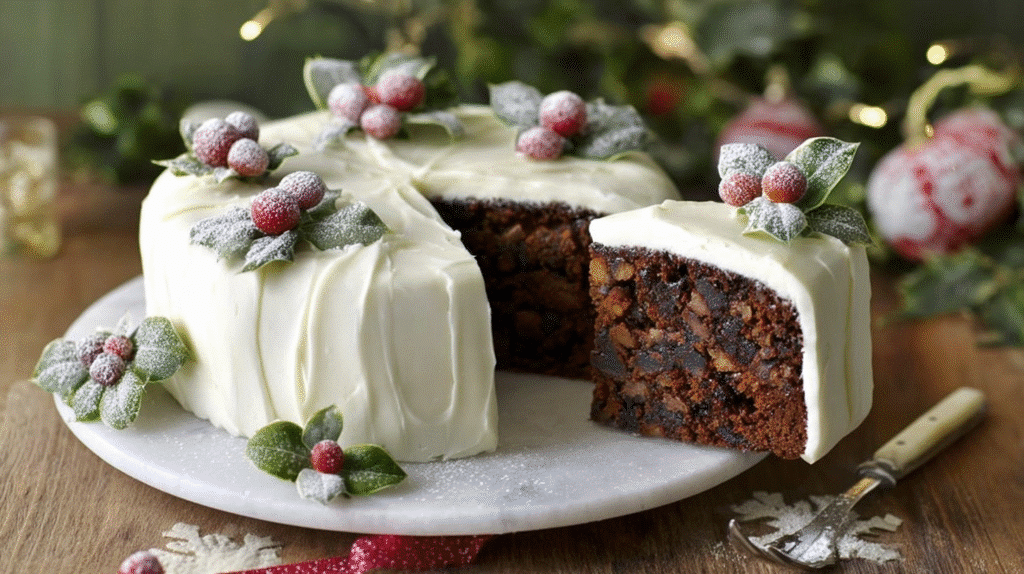 classic Christmas cake