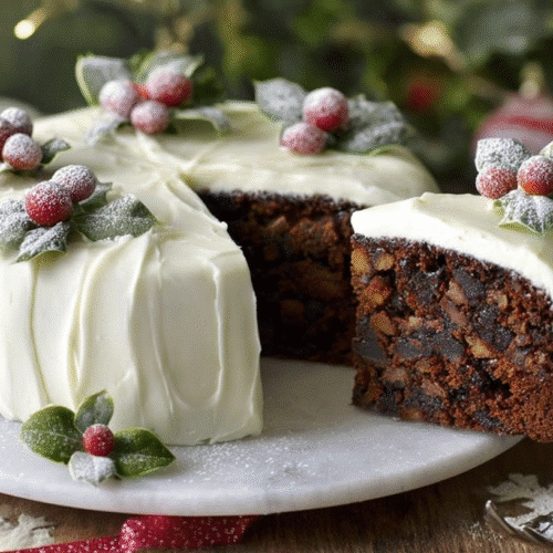 classic Christmas cake