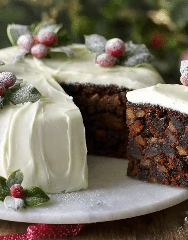 classic Christmas cake