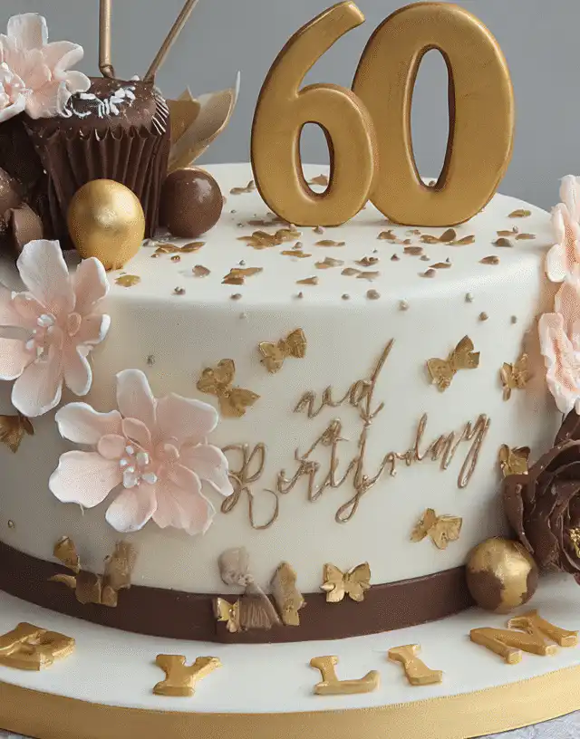 60Th Birthday Cake