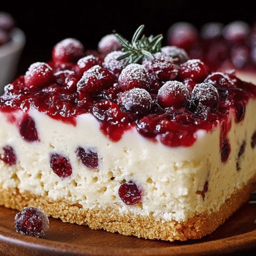 Cranberry Dessert Recipes