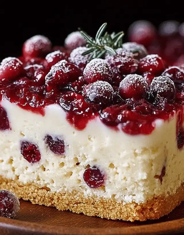 Cranberry Dessert Recipes