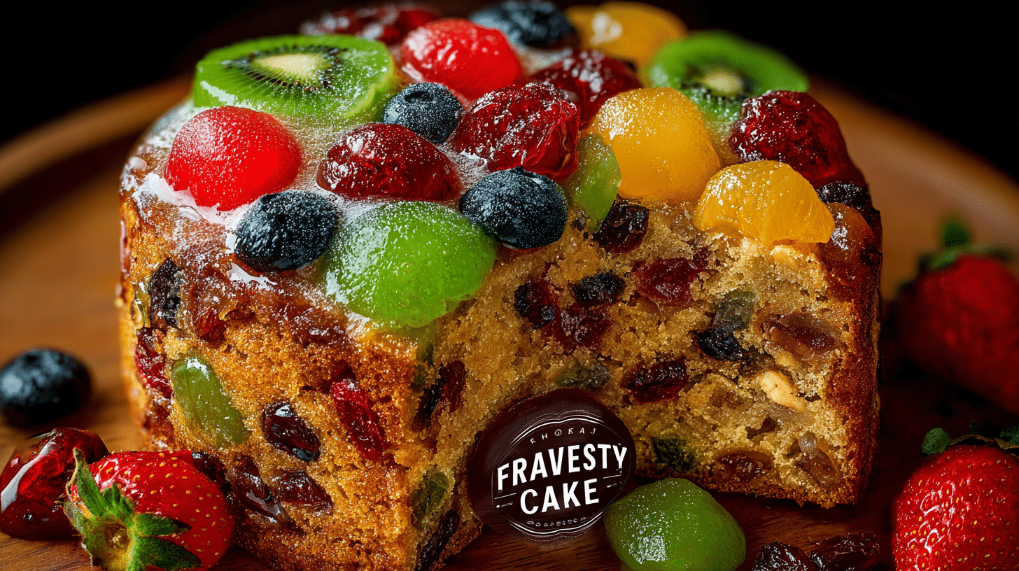 Easy Fruit Cake Recipe