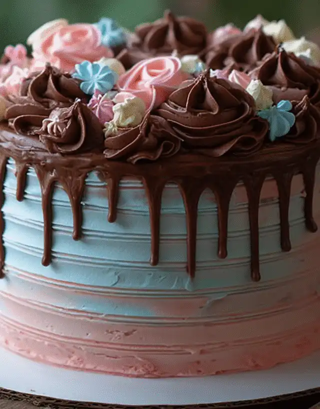 Aesthetic Birthday Cake