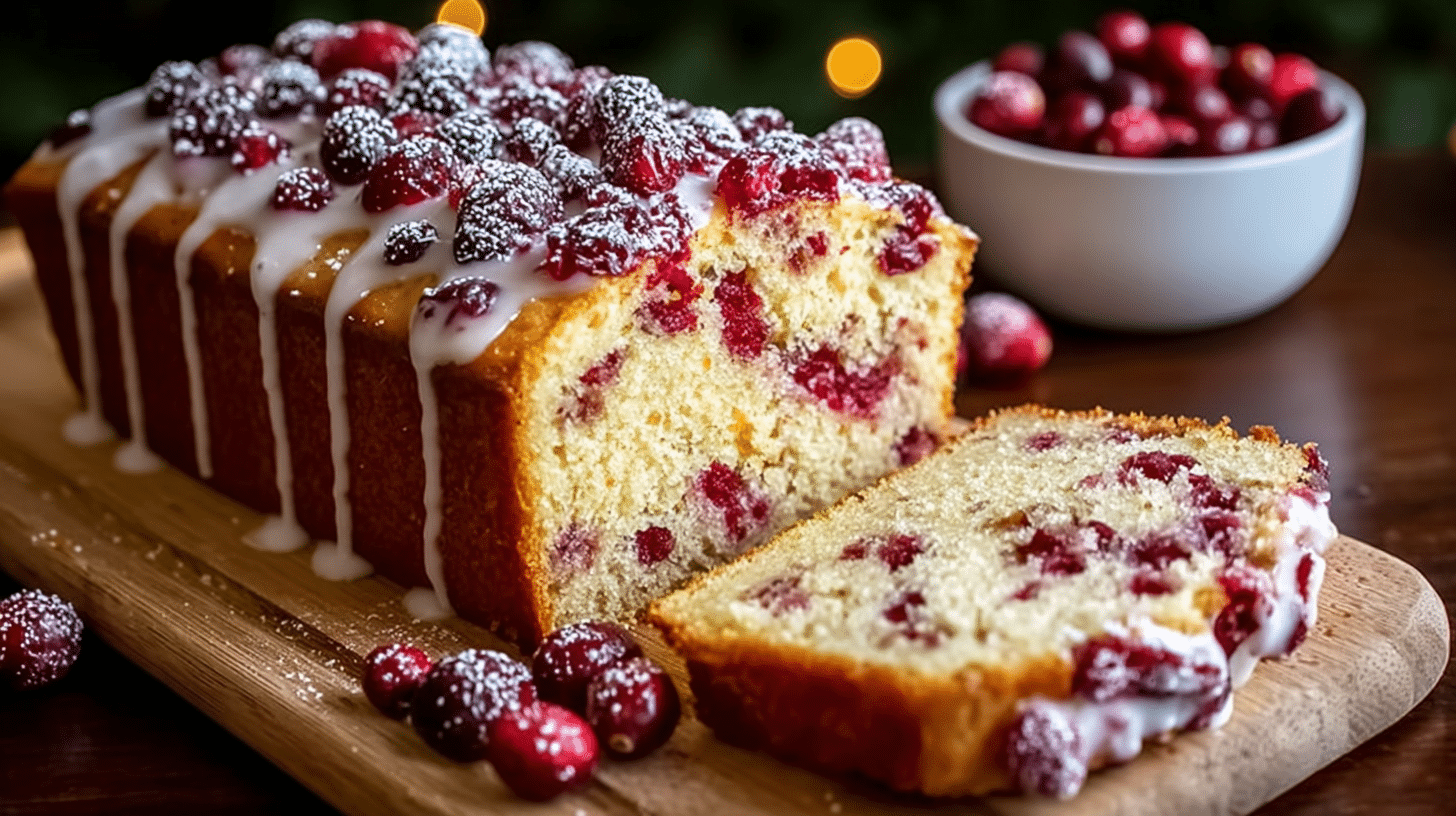 Cranberry Pound Cake