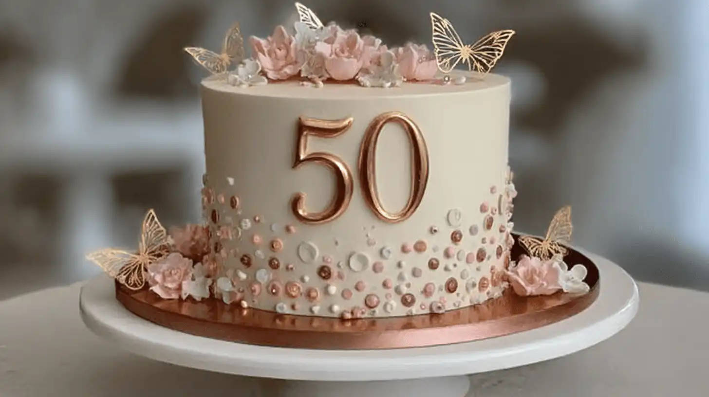50Th Birthday Cake For Women