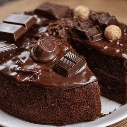 homemade chocolate cake decorations