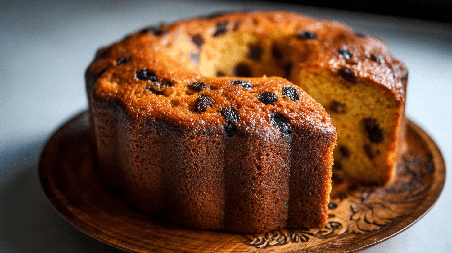 Rum And Raisin Cake