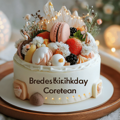 Birthday Cake Korean