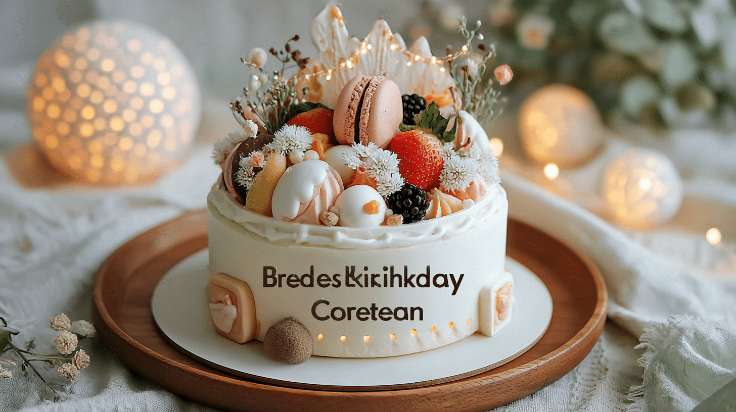 Birthday Cake Korean