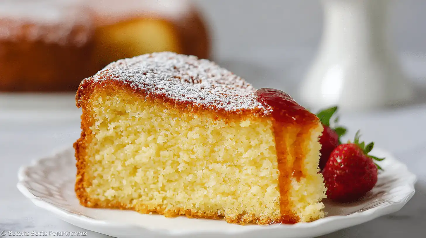 0 3 (27fluffy homemade vanilla cake